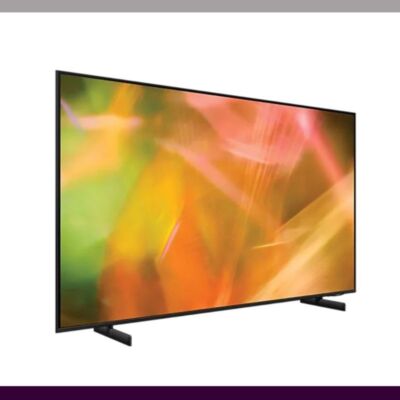 SAMSUNG 55″ UHD SMART TV – BLACK (UA55AU8000UXKE)
