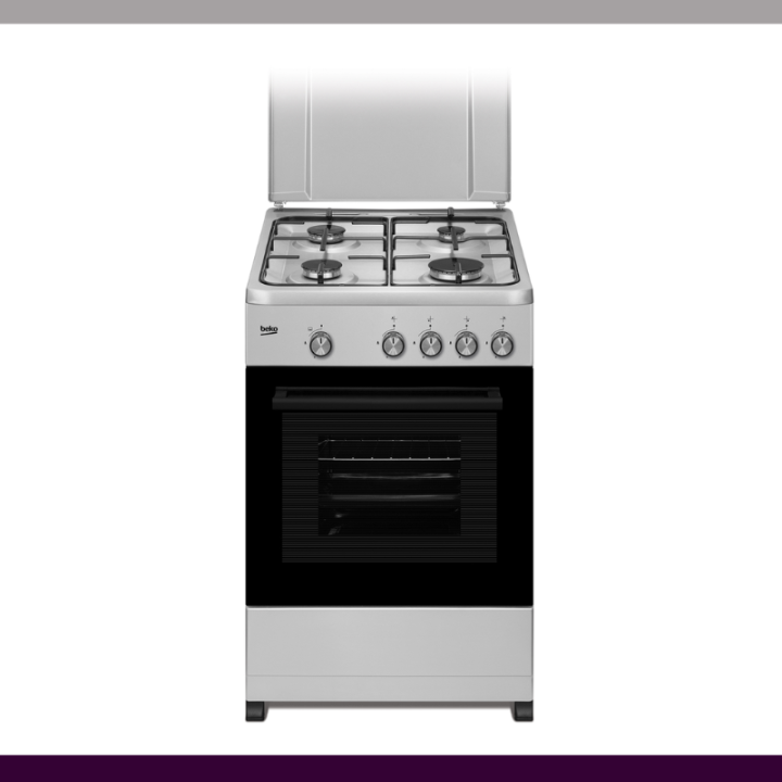 BEKO GAS COOKER 4 GAS + ELECTRIC OVEN (BGGS500) DirectDeals.mu